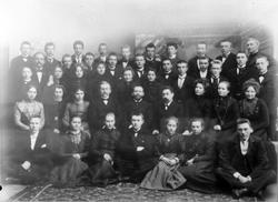 gruppebilde, personer, klær