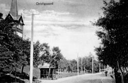"Christianssund" Foto fra Parkveien/Langveien på Kirkelandet