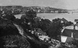 Kristiansund 1930-åra. Innlandet, ovenfor Lossiusgården i Sk