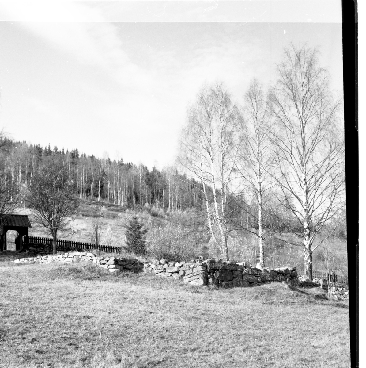 Kyrkjetomta på den gamle kyrkjegarden (Ill. i "Boka om Gol" b. II, s. 90)