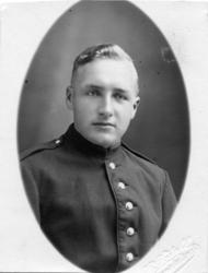 Åsmund Bjørnerem, Vernepliktig soldat