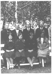 Gruppebilde, konfirmanter