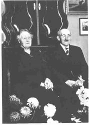 Portrett av eldre ektepar