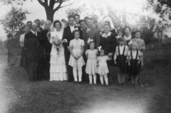 Bryllup Odd og Milda Løken 1953