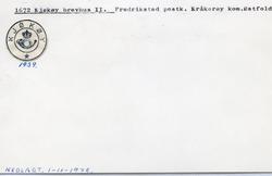 Stempelkatalog 1672 Kjøkøy brevhus, Fredrikstad, Kråkerøy ko