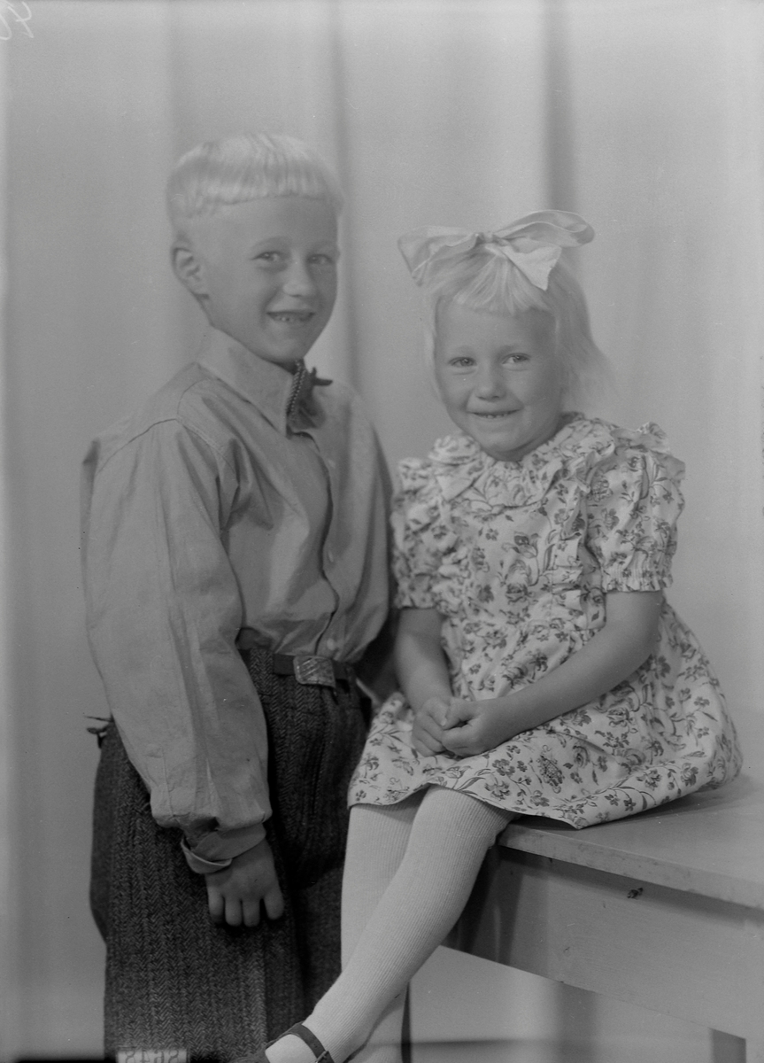 Jan Herring og søster