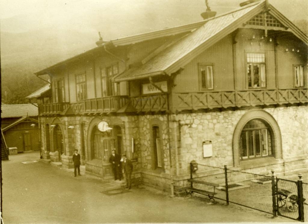 Gamle Narvik stasjon.