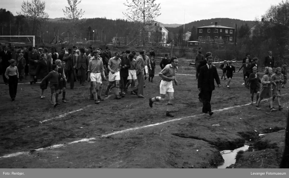 Fotballkamp mellom Steinkjer og Nessegutten 1.kval. 