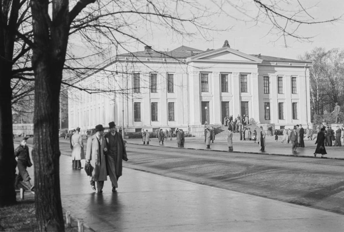 Universitetet i Oslo august 1939