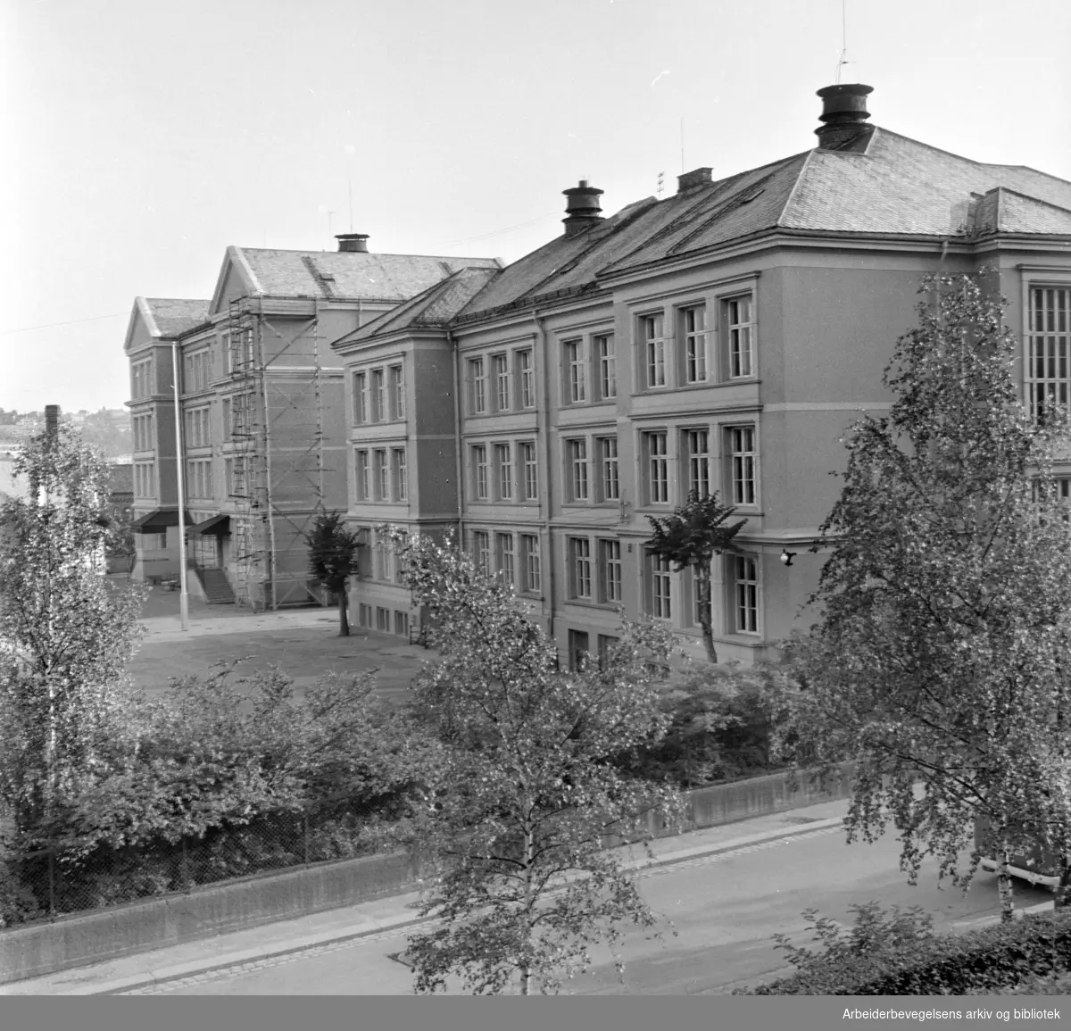 Kampen skole. August 1963