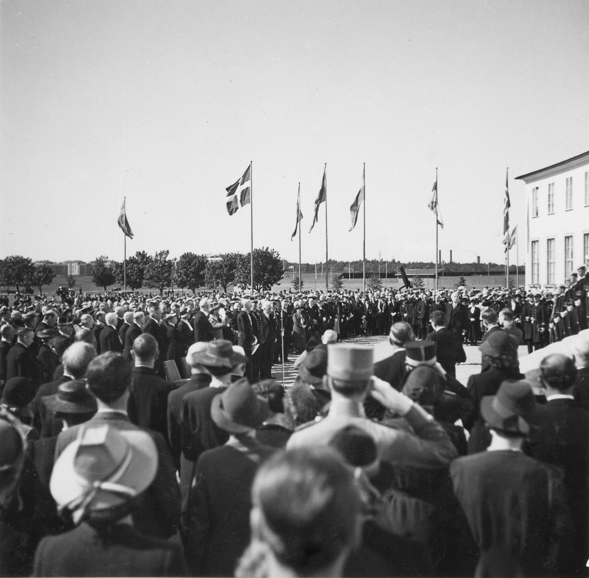 Invigning av Sjöhistoriska museet 28 maj1938.