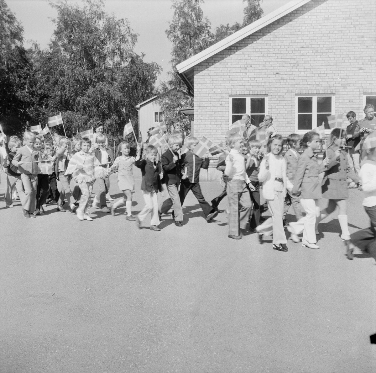 Barnens Dag i Tierp, Uppland, juni 1971