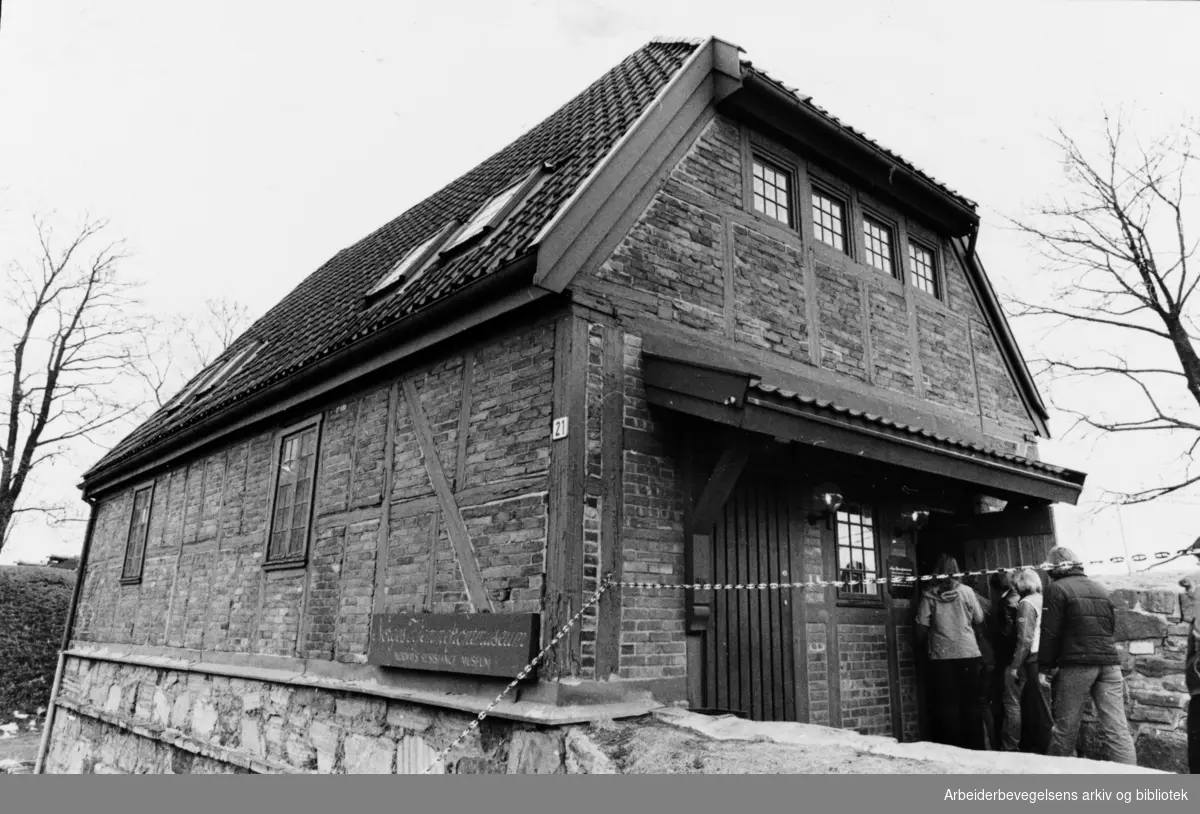 Akershus Festning, Hjemmefrontmuseet. April 1980