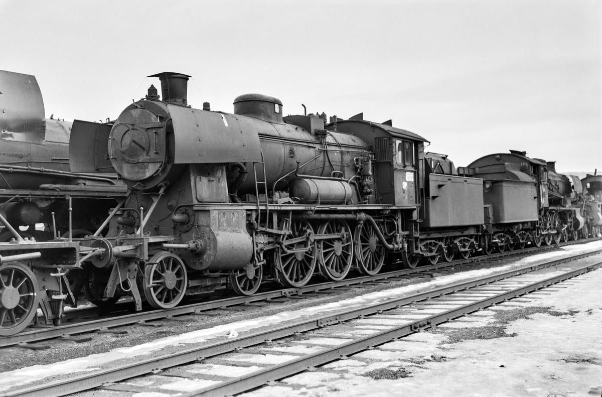 Utrangert damplokomotiv type 30c nr. 467 på Marienborg.