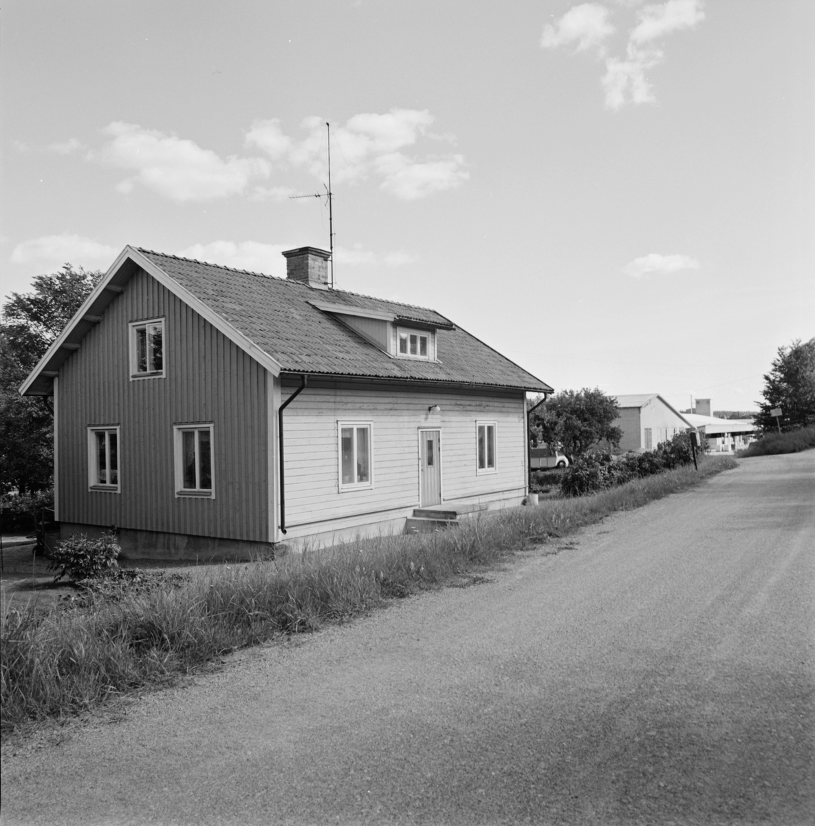 Före detta tegelmästarvillan vid Bergsbrunna tegelbruk, Bergsbrunna, Uppsala 1984