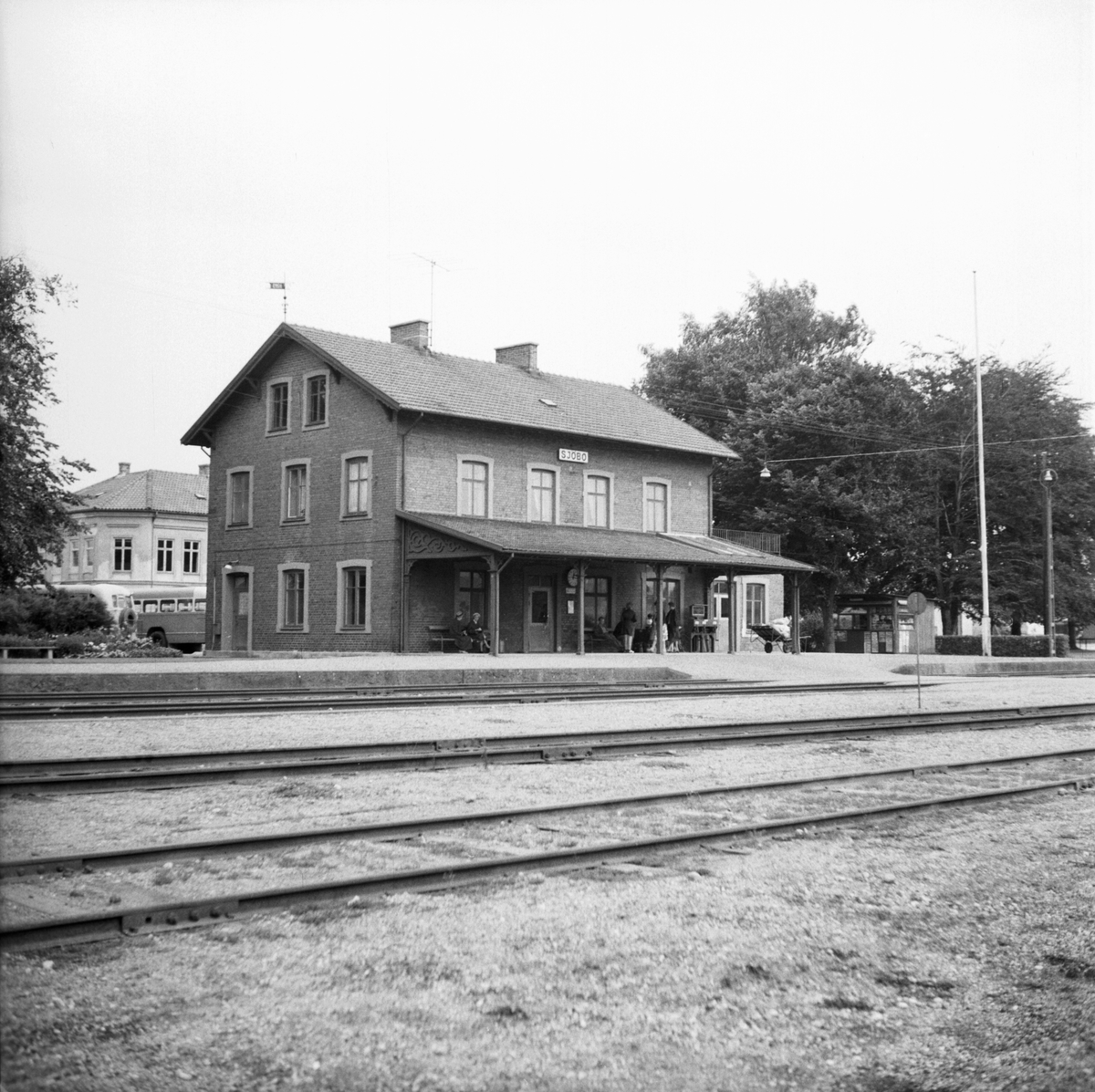 Malmö - Tomelilla Järnväg, MöToJ, Sjöbo station.