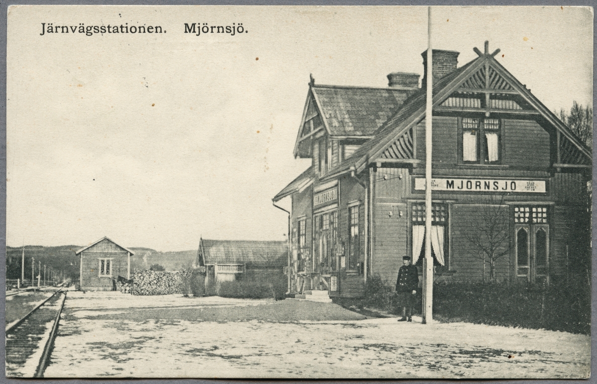 Mjörnsjö stationshus.