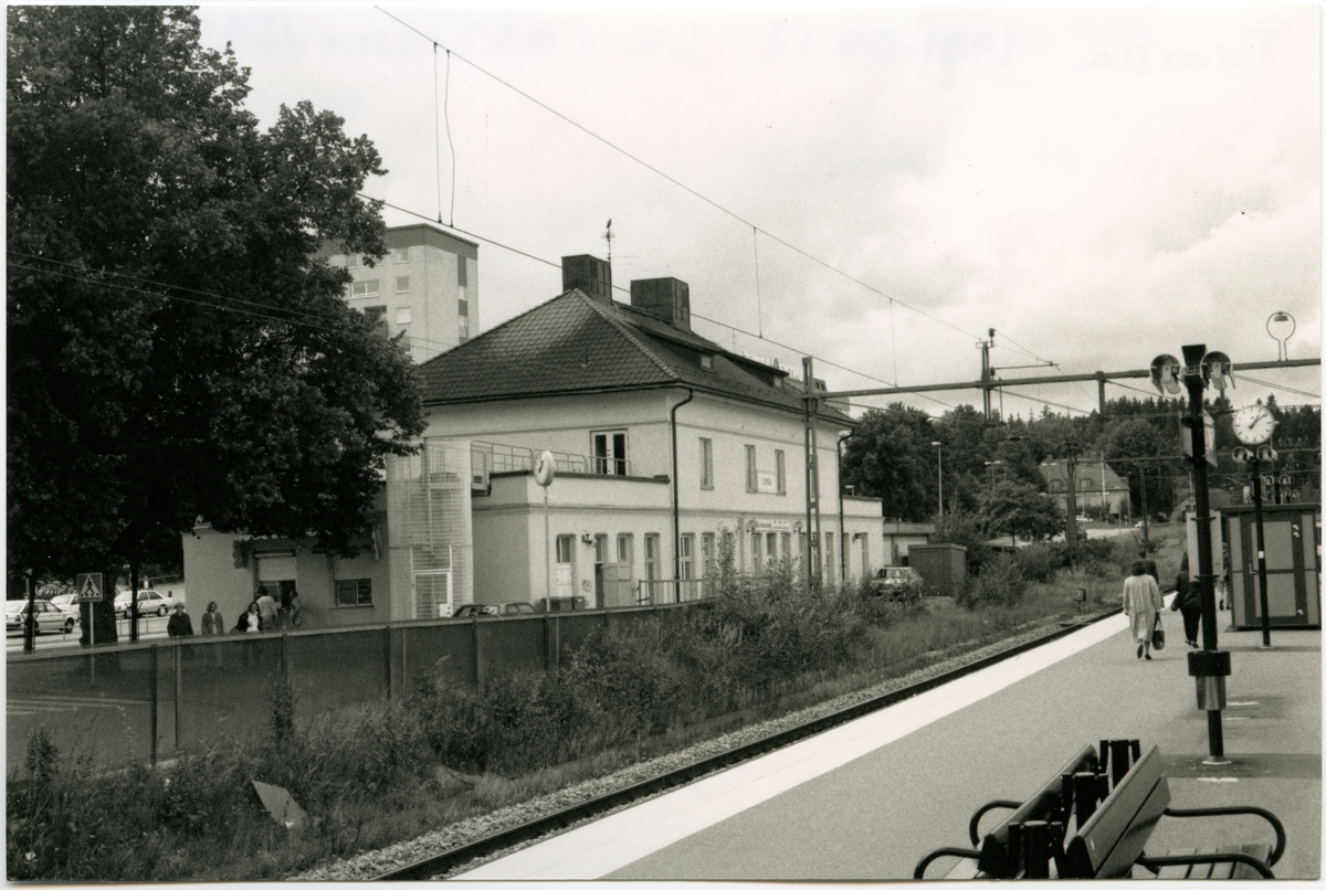 Tumba Station Järnvägsmuseet Digitaltmuseum