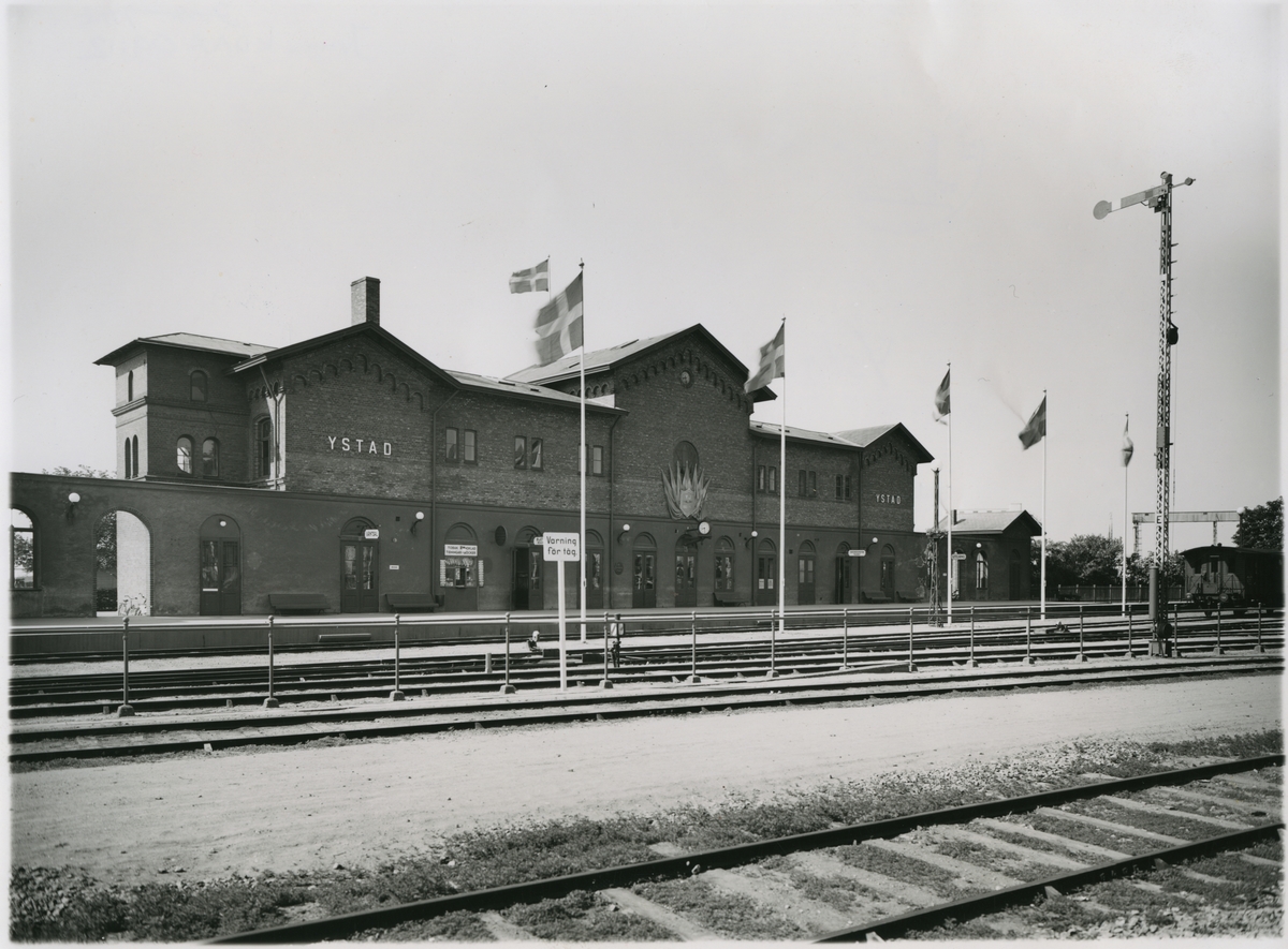 Ystad station.