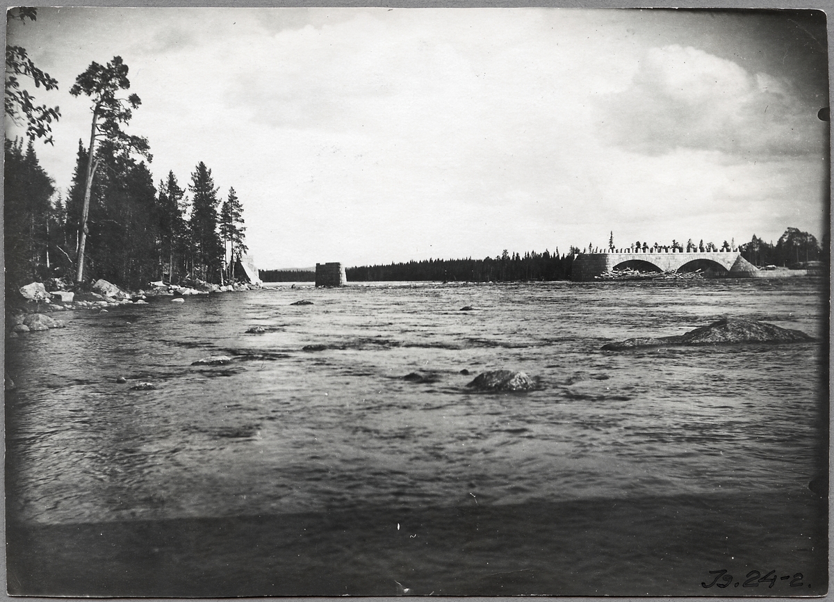 Bro över Umeälven vid Sorsele