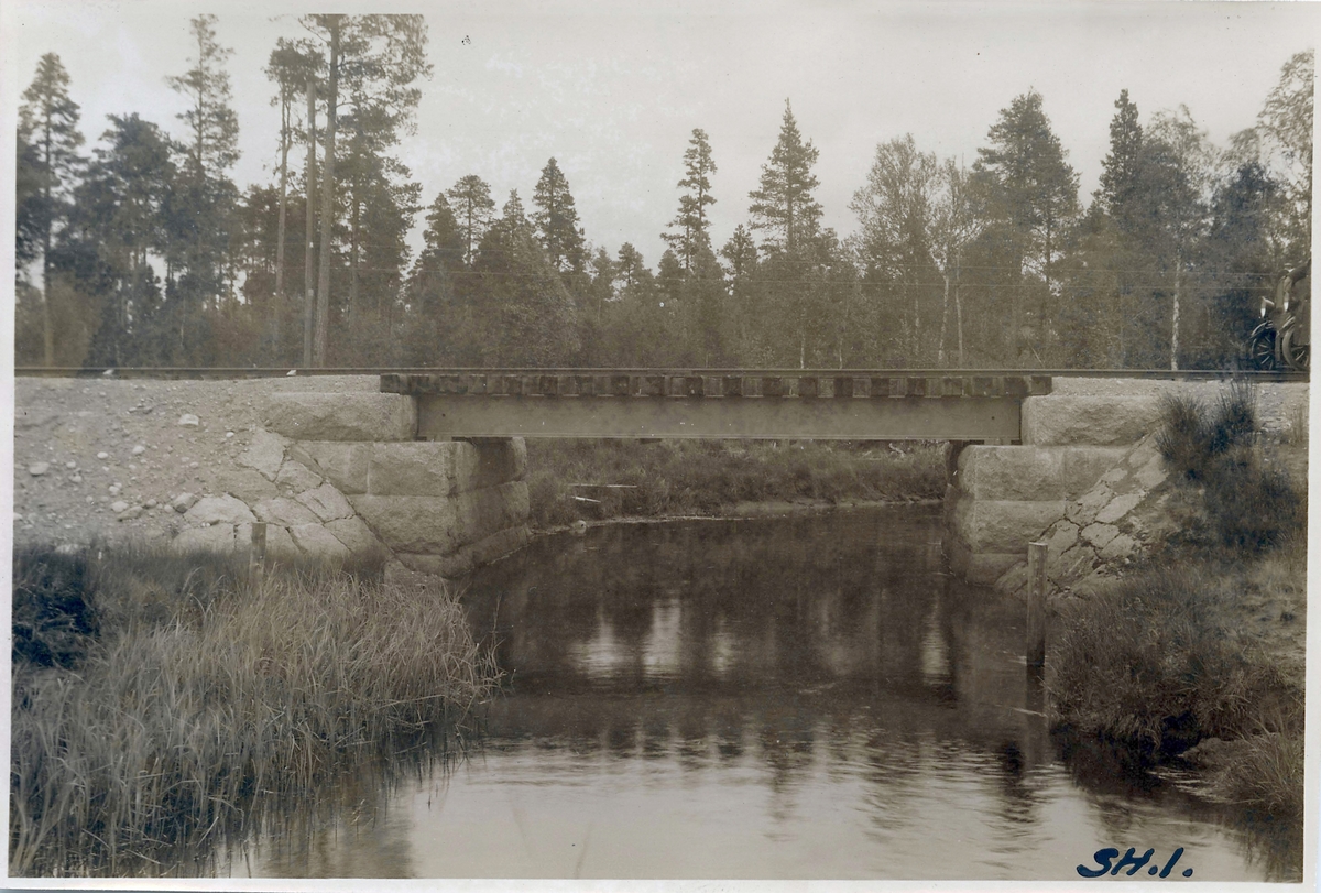 Järnvägsbro vid Storfäringen.