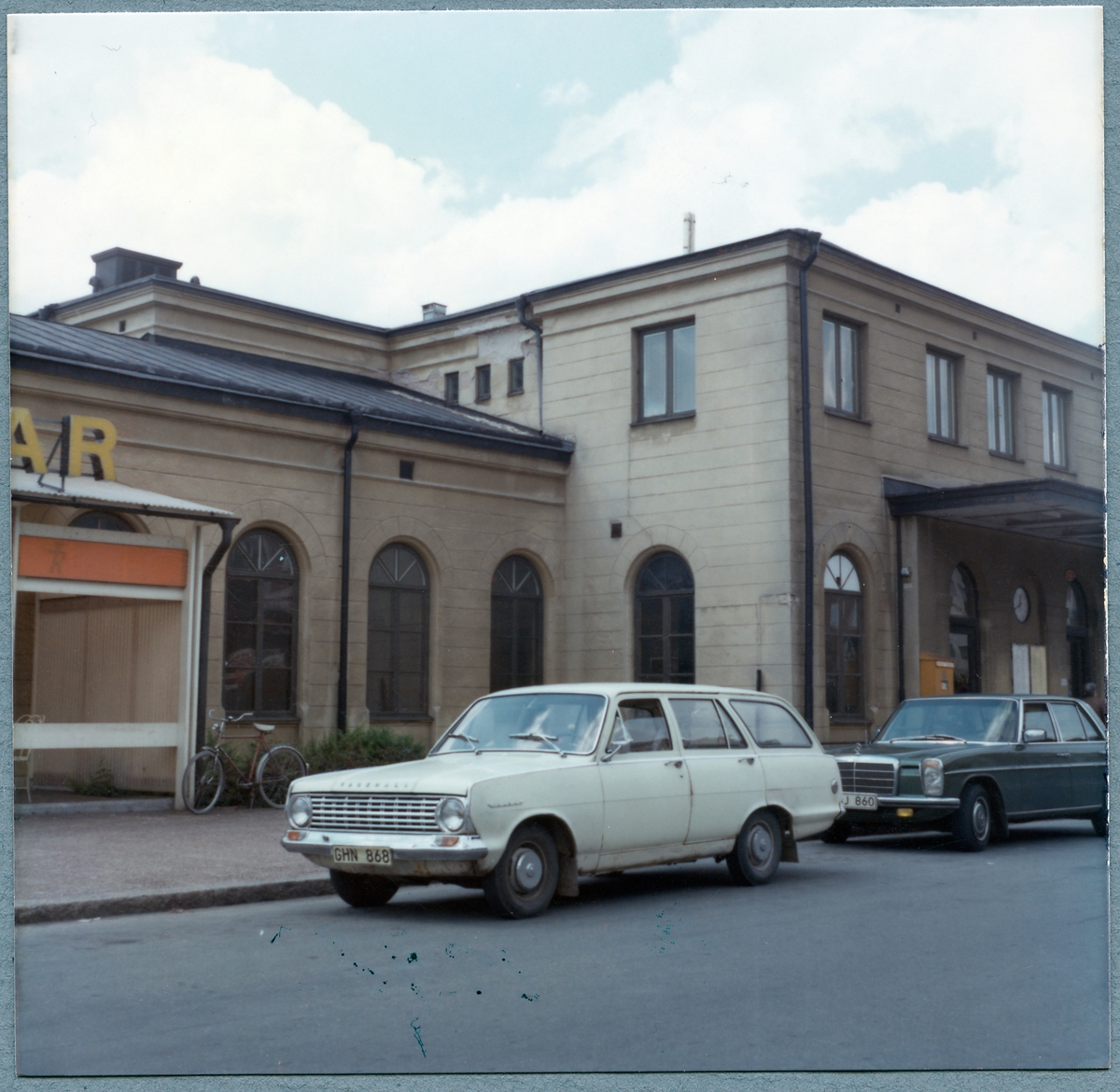 Nässjö station från gatusidan.