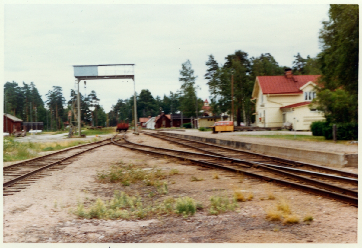 Furudal station. Bilden tagen i samband med stationshusinventering.