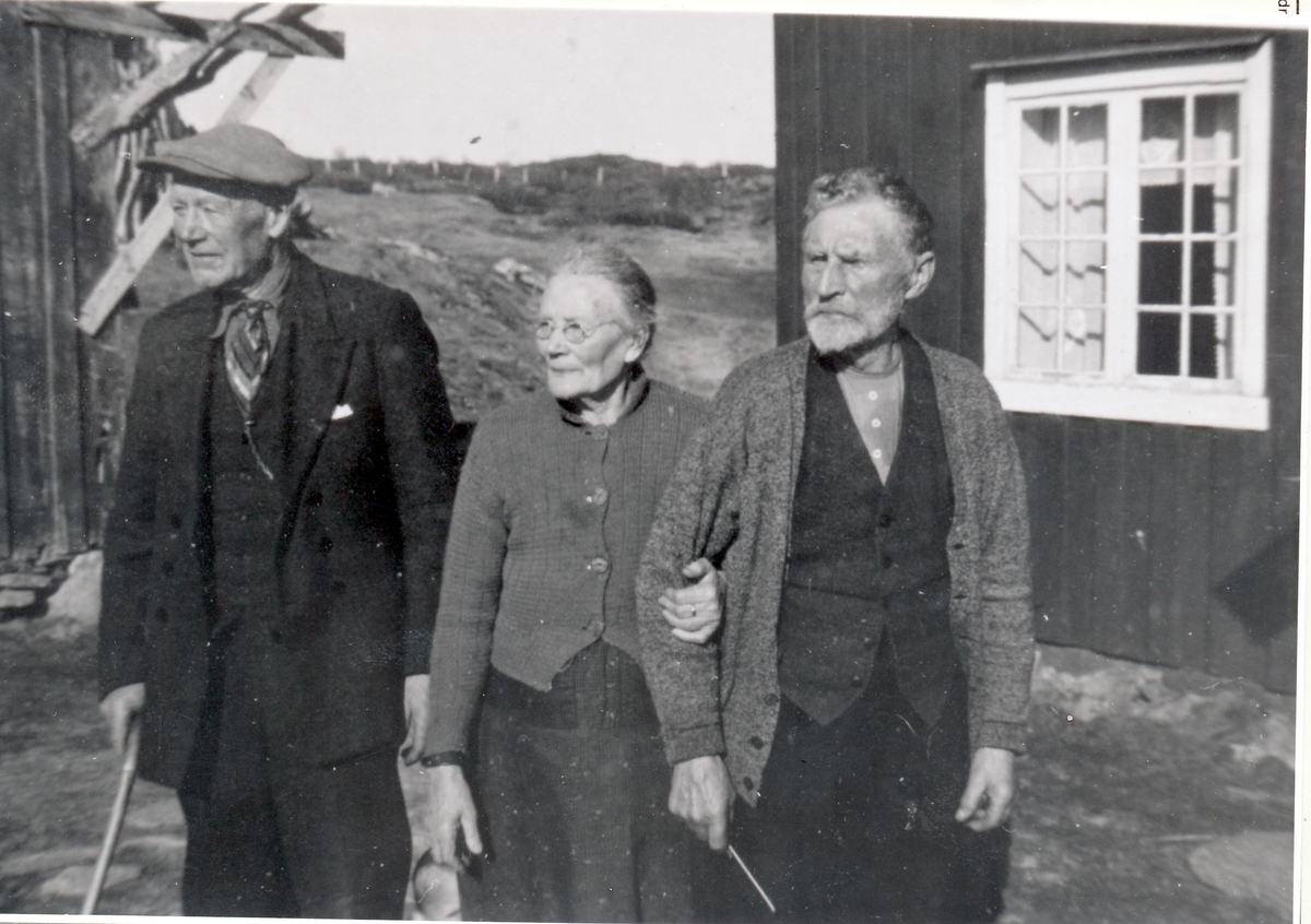 Familiebilde fra Stangnes 1937/38 Tranøy.
