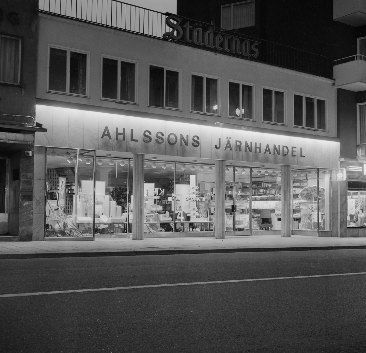Ahlssons Järnhandel på Sankt Larsgatan i Linköping.