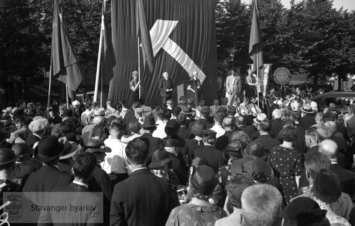 Arbeiderpartiets 50-årsjubileum, 1937.