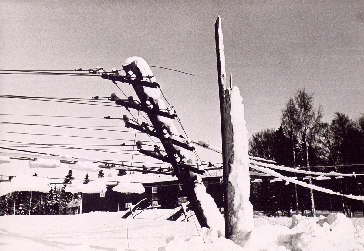 Snöraset i Västerbotten. Vintern 1966-1967.