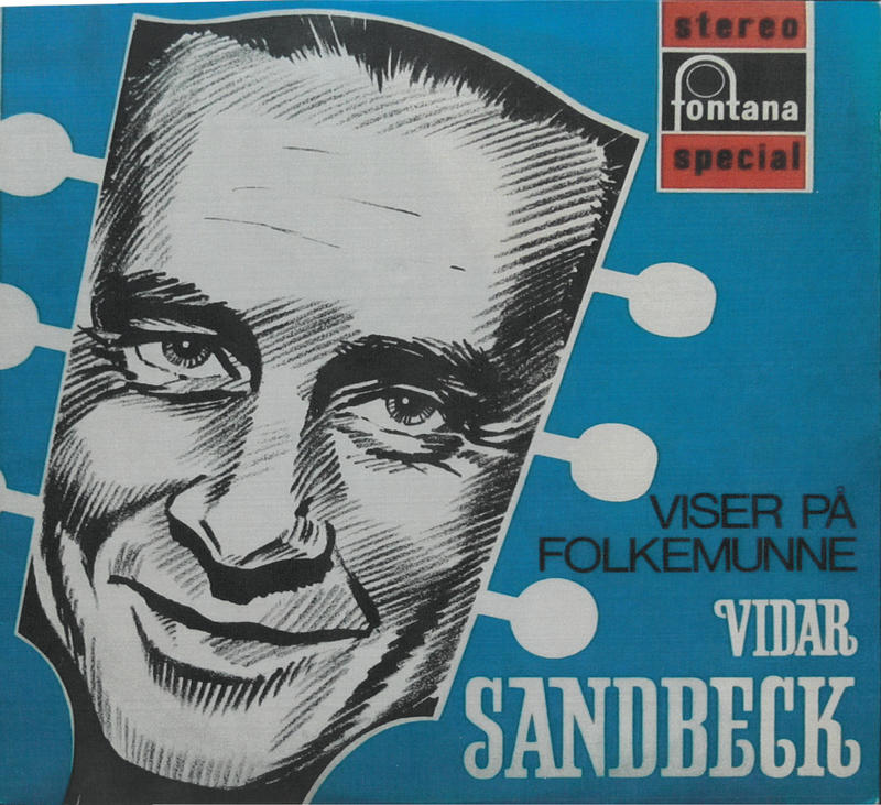 LP-cover Viser på folkemunne Vidar Sandbeck (Foto/Photo)