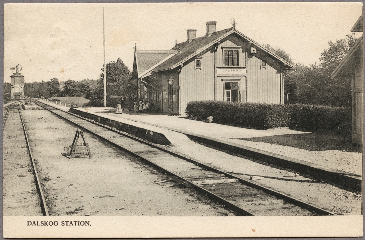 Dalskog station.