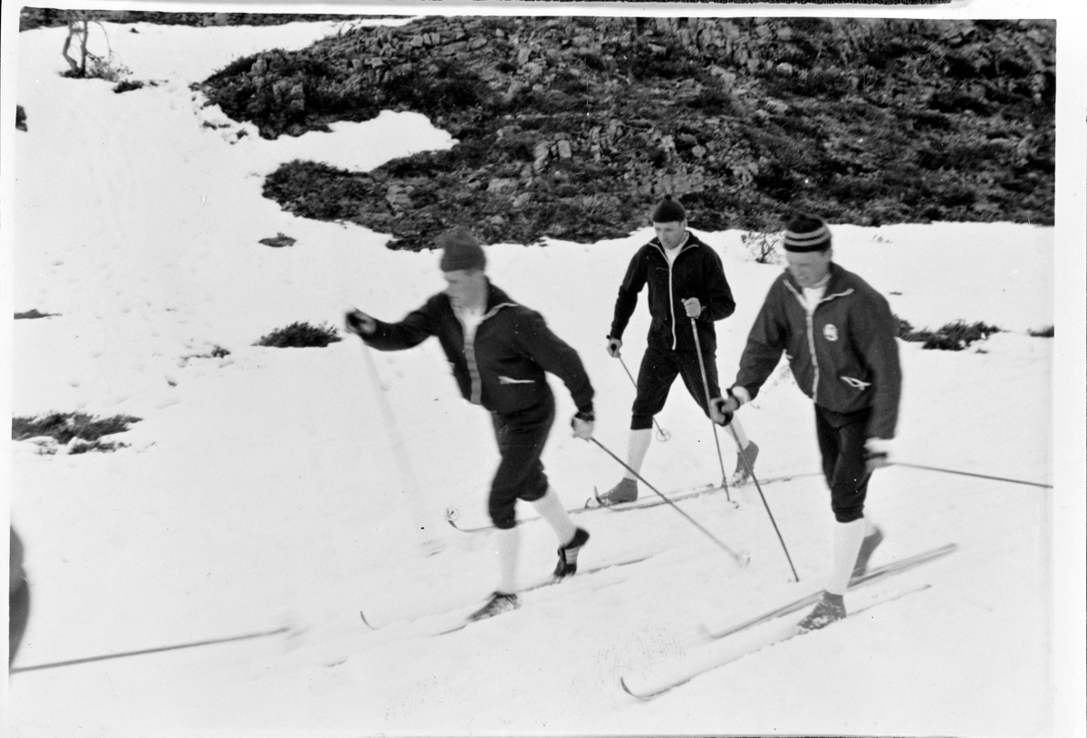 Tre karer på ski, Ørlandet