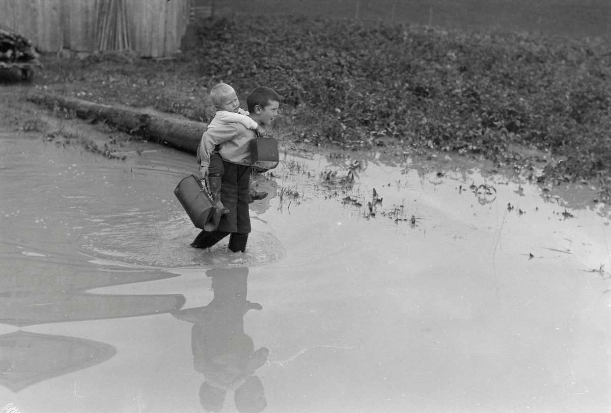 Flommen i Gaula 1940 - Kvål