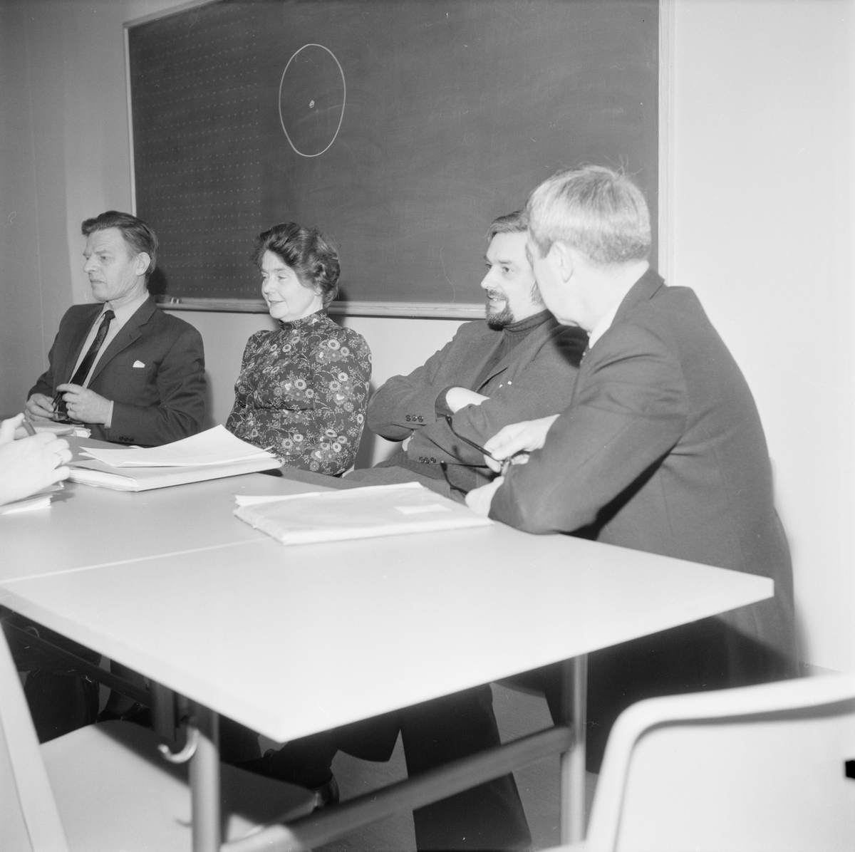 Socialstyrelsens kurs i Tierp, Uppland, januari 1972
