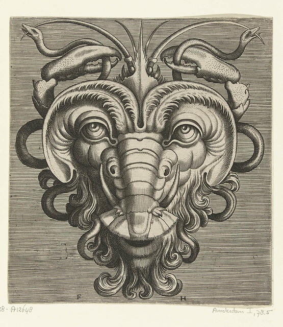 Design av Cornelis Floris, gravert av Frans Huys, utgitt i Antwerpen i 1555. Rijksmuseum, Amsterdam. (Foto/Photo)