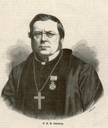 Biskop Carl Peter Parelius Essendrop [xylografi]
