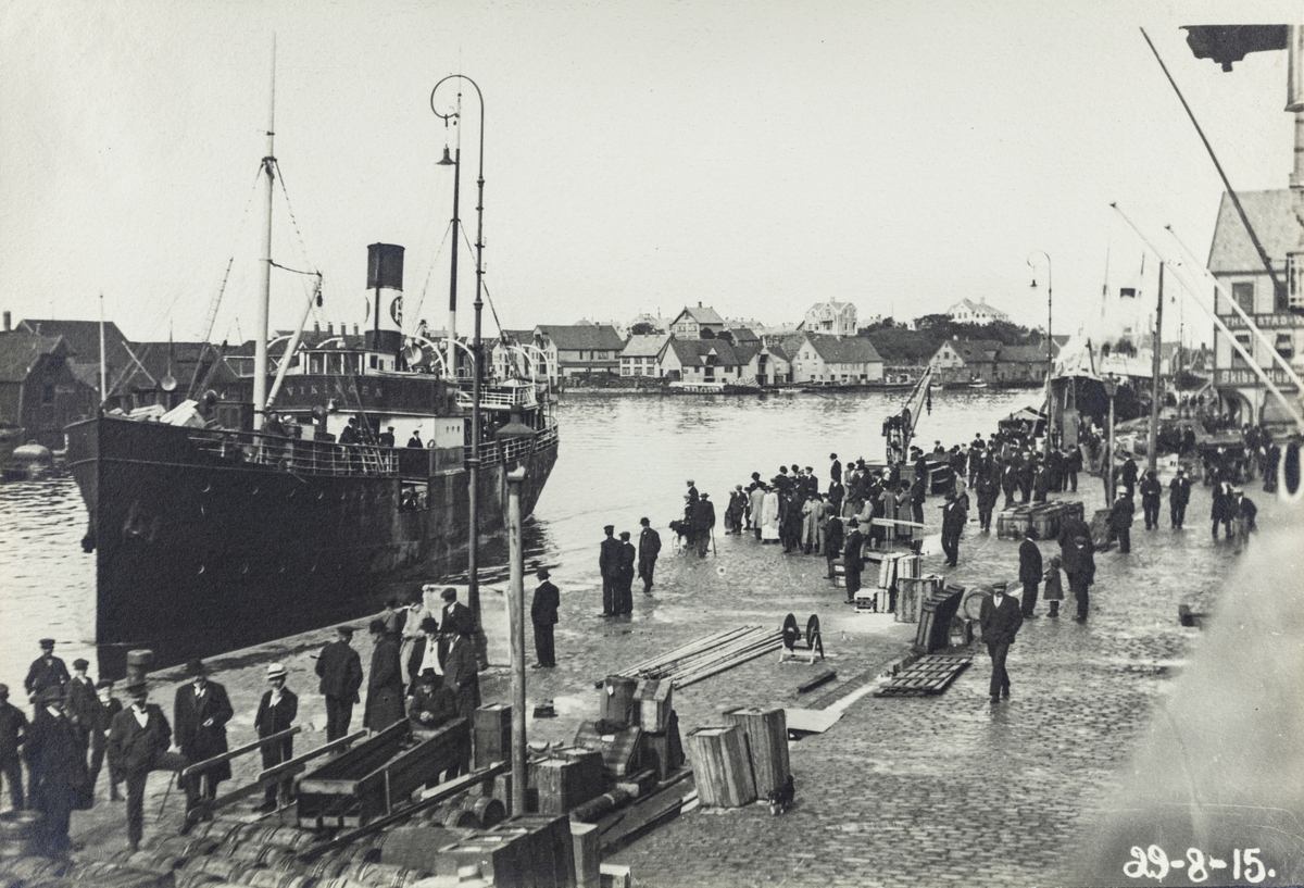 Smedasundet sett mot nordvest, 1915.