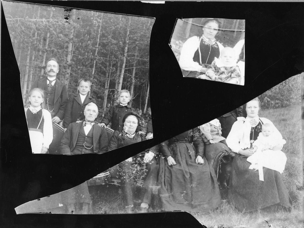 Fotosamling etter Øystein O. Kaasa. (1877-1923). Gruppeportrett. Født i Bø i Telemark på husmannsplassen Kåsa under Vreim. Han gikk først i lære som møbelsnekker, forsøkte seg senere som anleggsarbeider og startet etterhvert Solberg Fotoatelie i Seljord, (1901-1923). Giftet seg i 1920 med Sigrid Pettersen fra Stavern. Han ble av mange kalt "Telemarksfotografen".
Kaasa fikk to sønner Olav Fritjof (1921-1987) og Erling Hartmann f 1923. Olav Fritjof ble fotograf som sin far, og drev Solberg Foto i Staven 1949, Sarpsborg 1954 og Larvik fra 1960. Hans sønn igjen John Petter Solberg drev firmaet frem til 1990.