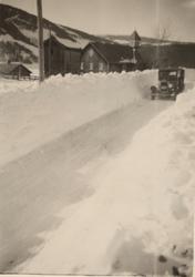 Snørydding Tonsåsen januar-mars 1931