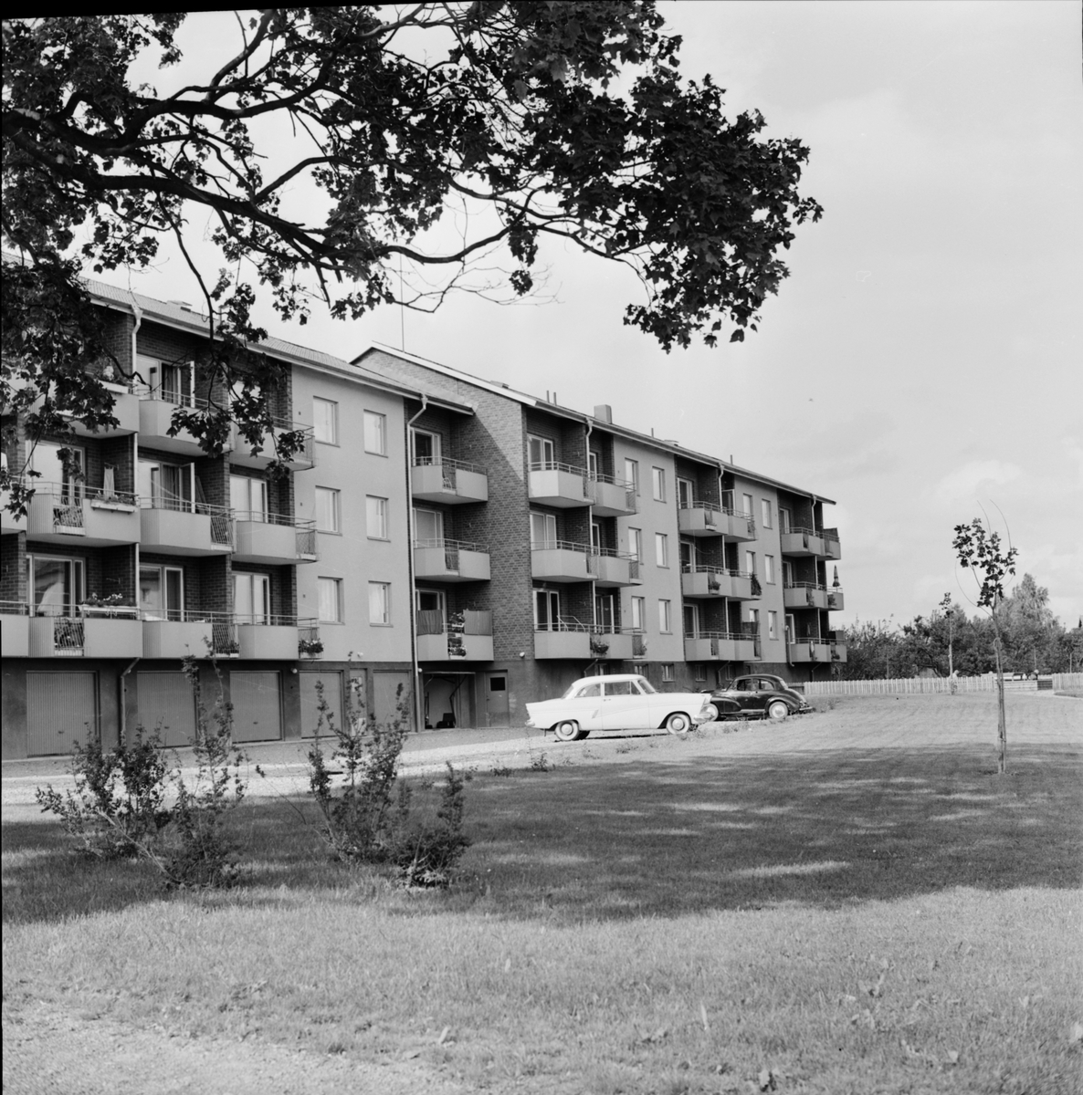 Bostadsområde, Uppsala 1963