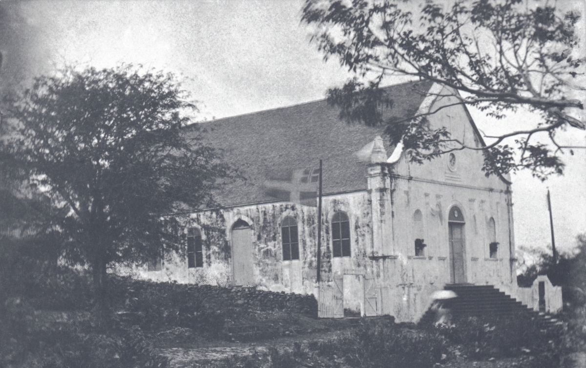 Katolska kyrkan i Gustavia, Saint-Barthélemy - Sjöhistoriska museet ...