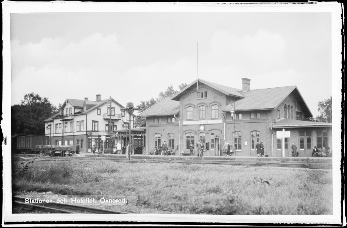 Stationen och Hotellet. Öxnered