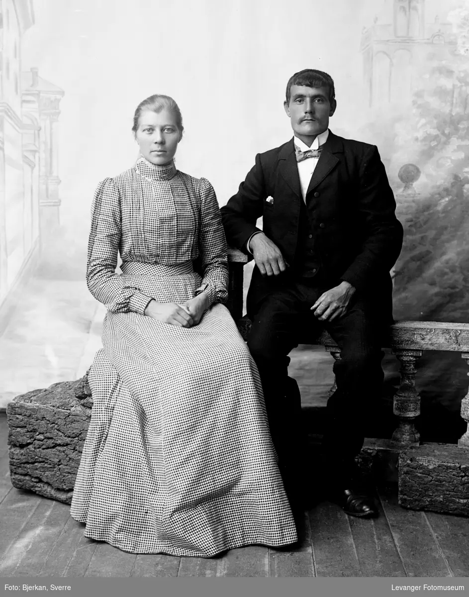 Portrett av mann og kvinne