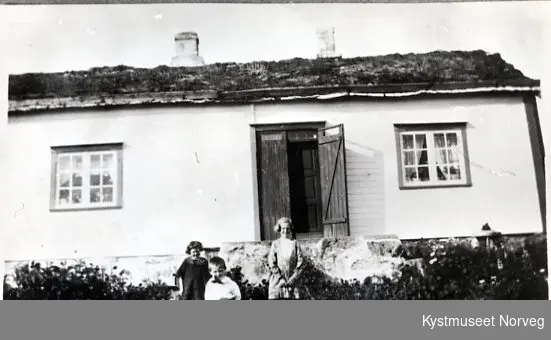 Gunvor, Torbjørn og Edith Haugland
