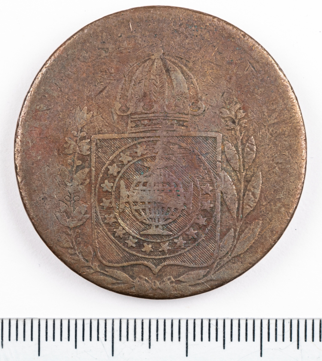 Mynt, Brasilien, 1830, 80 Reis.