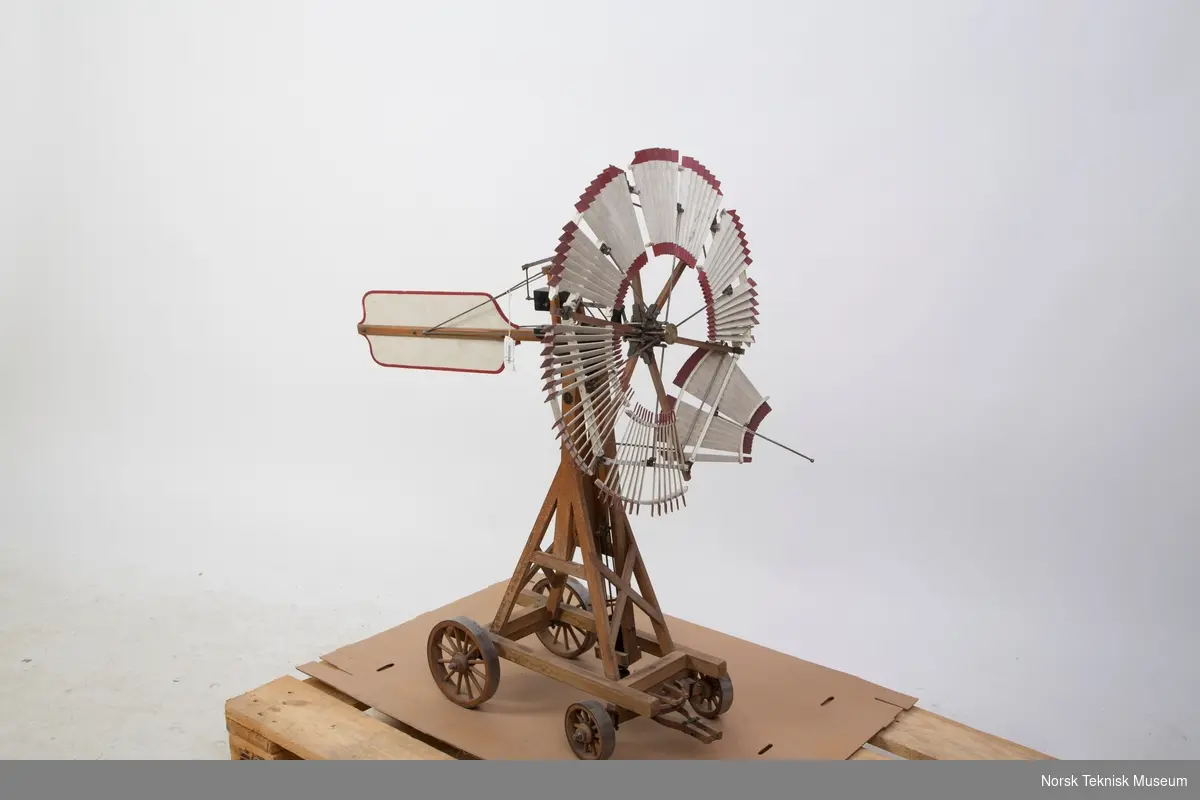 Modell av vindmølle