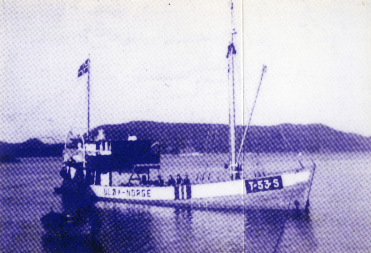 MK Uløy, gikk i erstatningsrute for hurtigruta mellom Tromsø og Kirkenes under andre verdenskrig.
