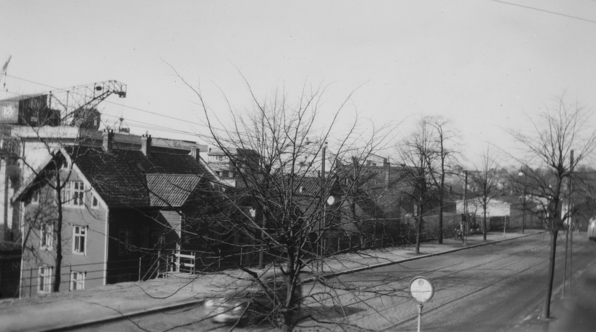 Bergen. Solheimsviken, 1956.